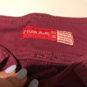 U-Turn stretch jeans size XS